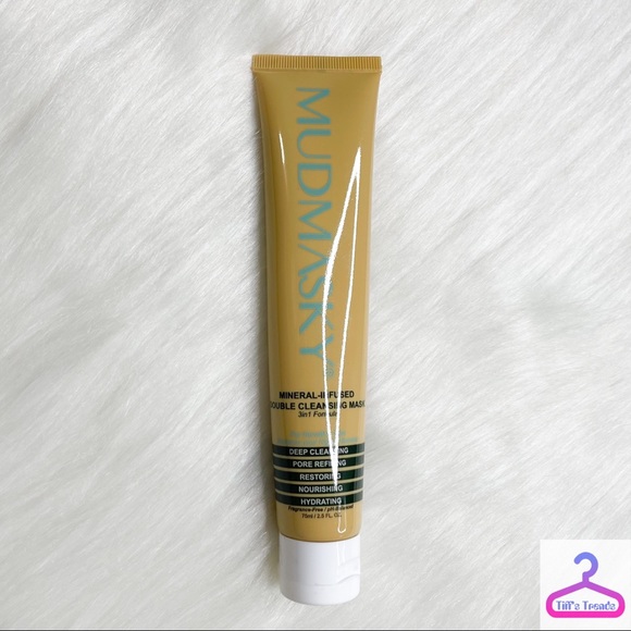 MUDMASKY MINERAL INFUSED DOUBLE CLEANSING MASK - Picture 2 of 7